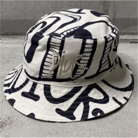 dior stussy bucket hat|kim jones dior stussy.